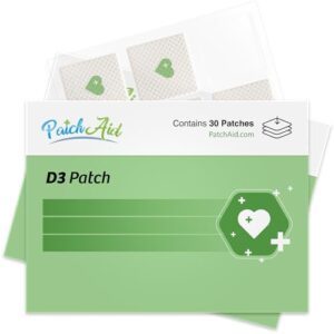 PatchAid D3 Topical Patch 30-Day Supply