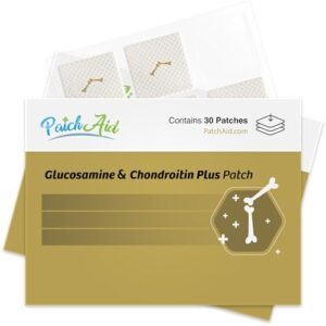 PatchAid Glucosamine and Chondroitin Topical Patch 30-Day Supply