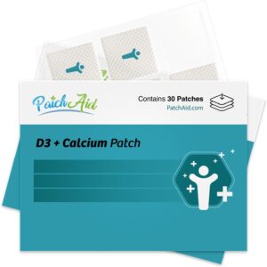 PatchAid D3/Calcium Plus Topical Patch 30-Day Supply