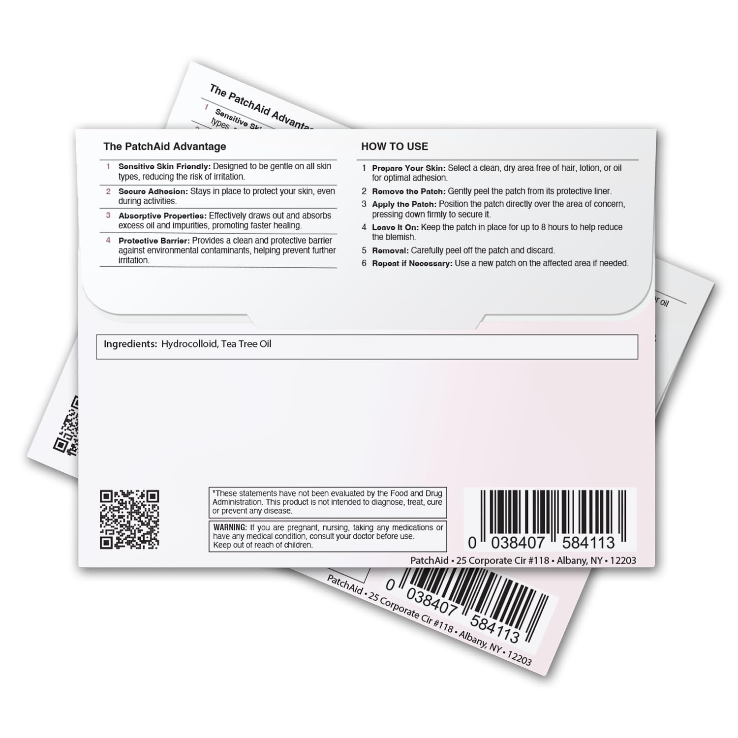 XL Acne Patch with Tea Tree Oil by PatchAid (10 Count) - Image 2