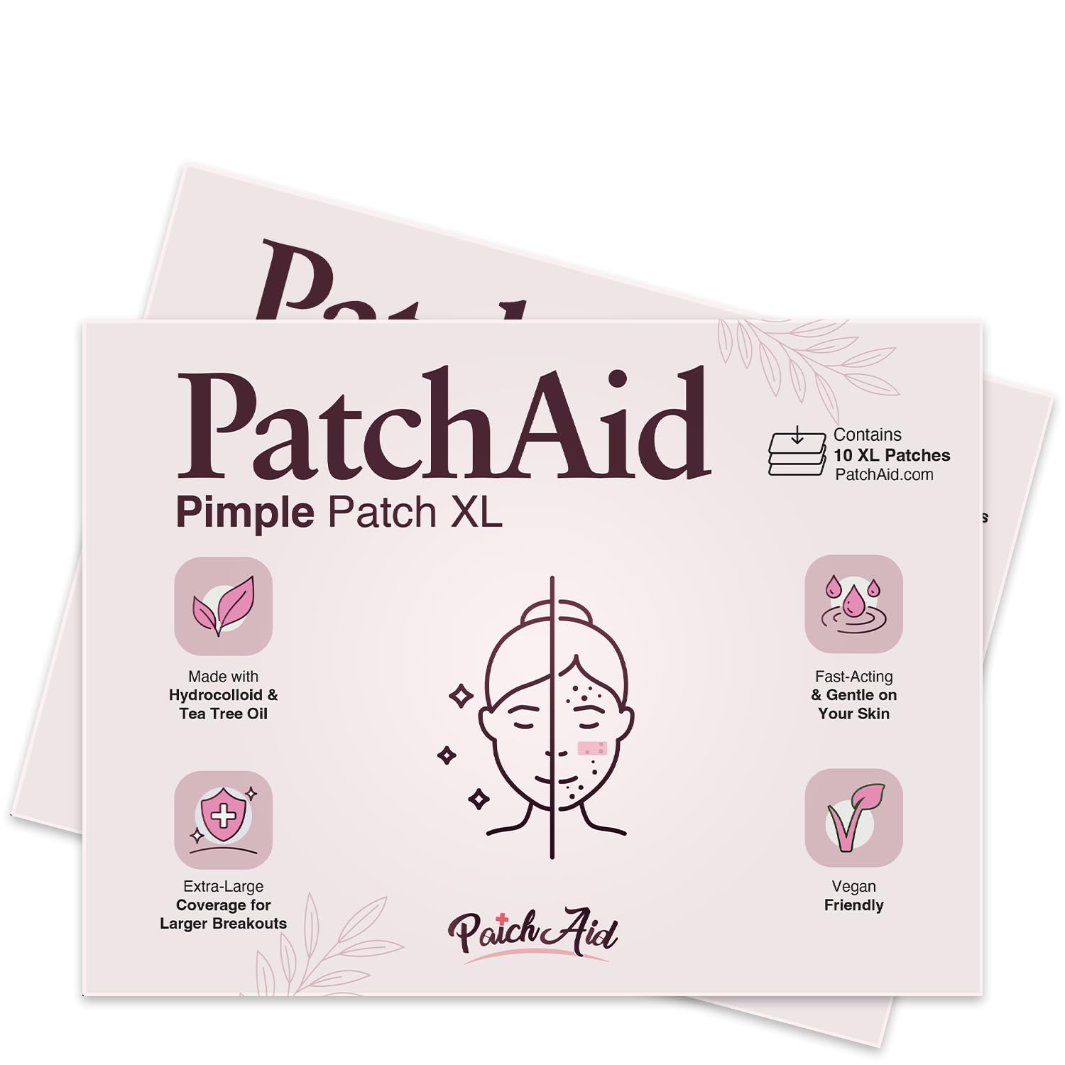 XL Acne Patch with Tea Tree Oil by PatchAid (10 Count) - Image 3