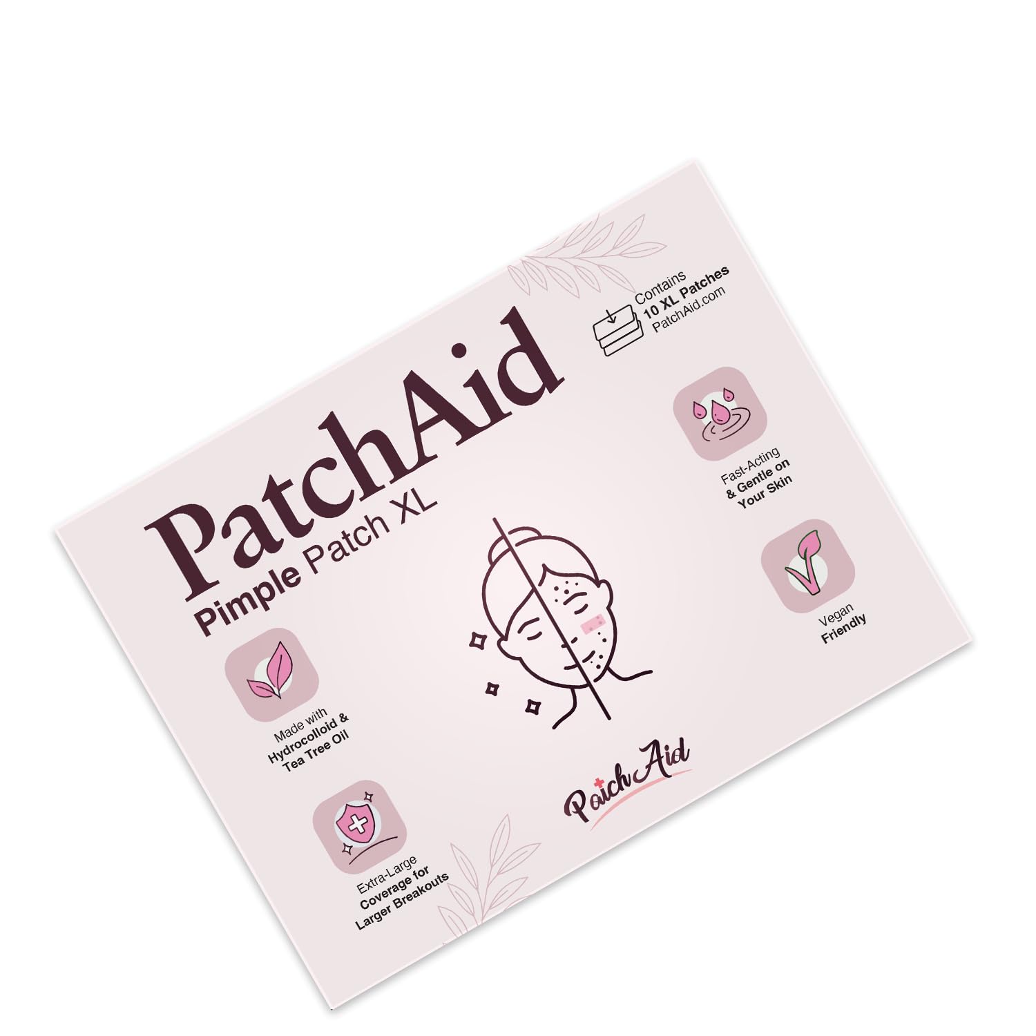 XL Acne Patch with Tea Tree Oil by PatchAid (10 Count) - Image 4