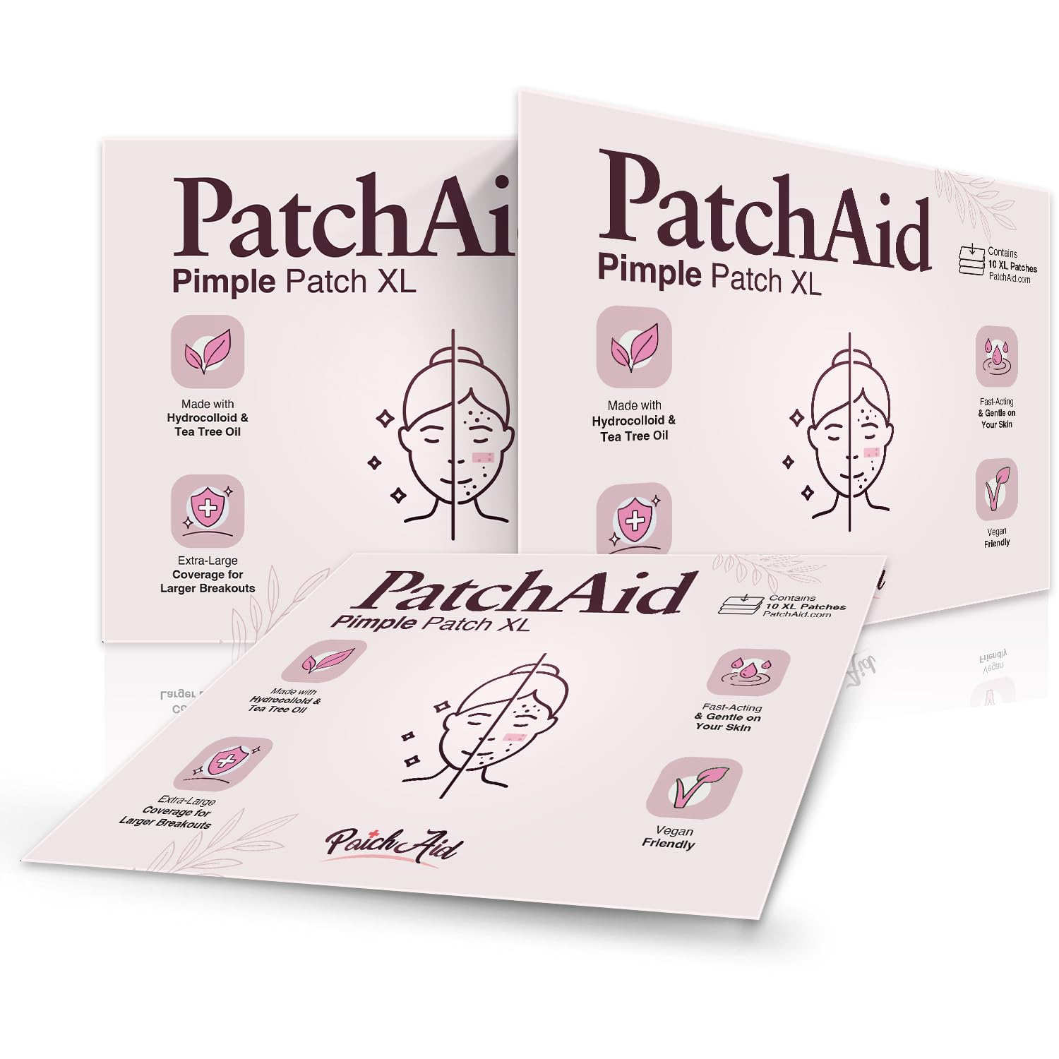 XL Acne Patch with Tea Tree Oil by PatchAid (10 Count) - Image 5