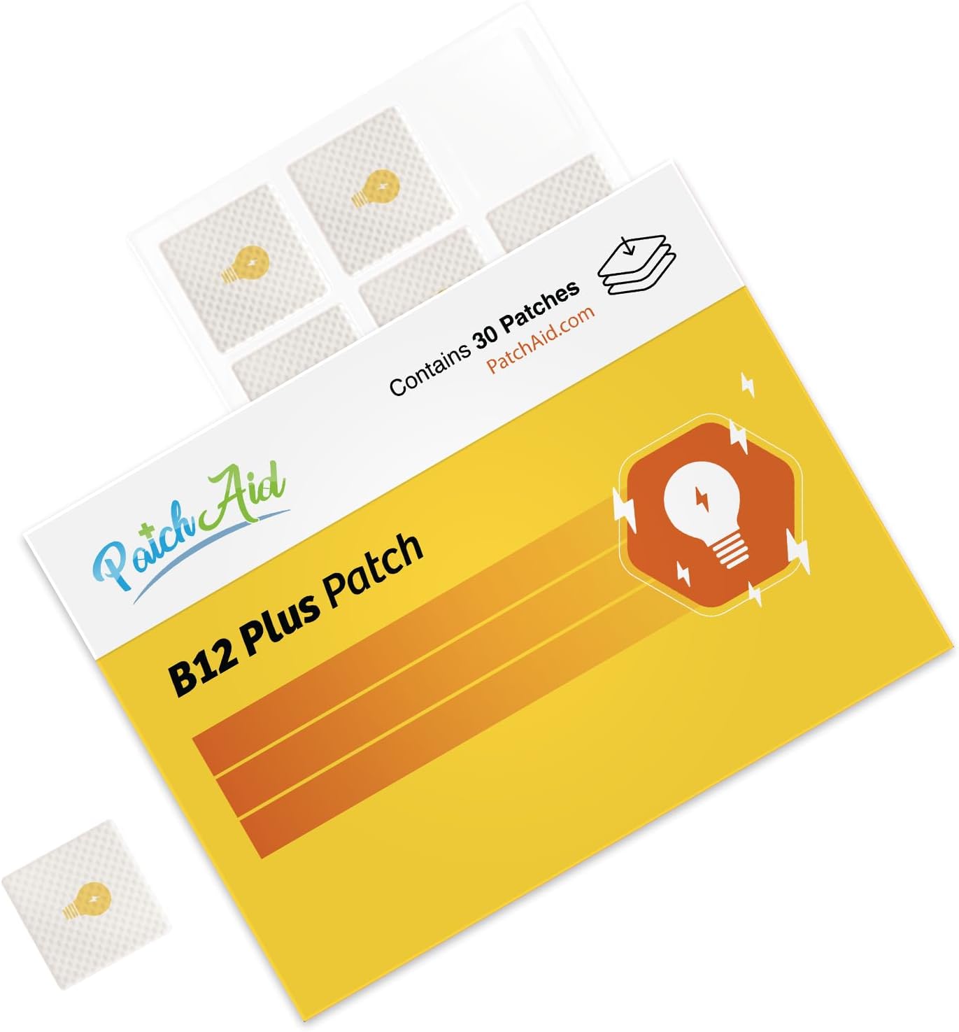 PatchAid B12 Energy Plus Topical Patch 30-Day Supply - Image 2