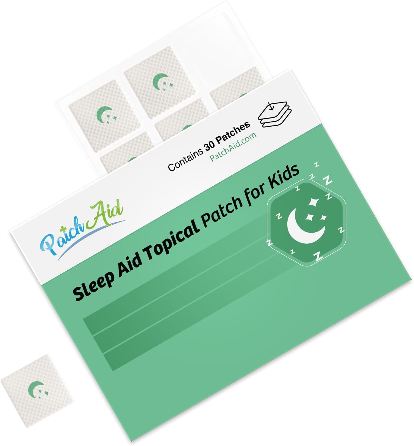 PatchAid Sleep Aid Topical Patch for Kids 30-Day Supply - Image 2