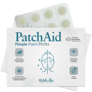 Pimple Patch Ultra – 48 Invisible Hydrocolloid Acne Patches