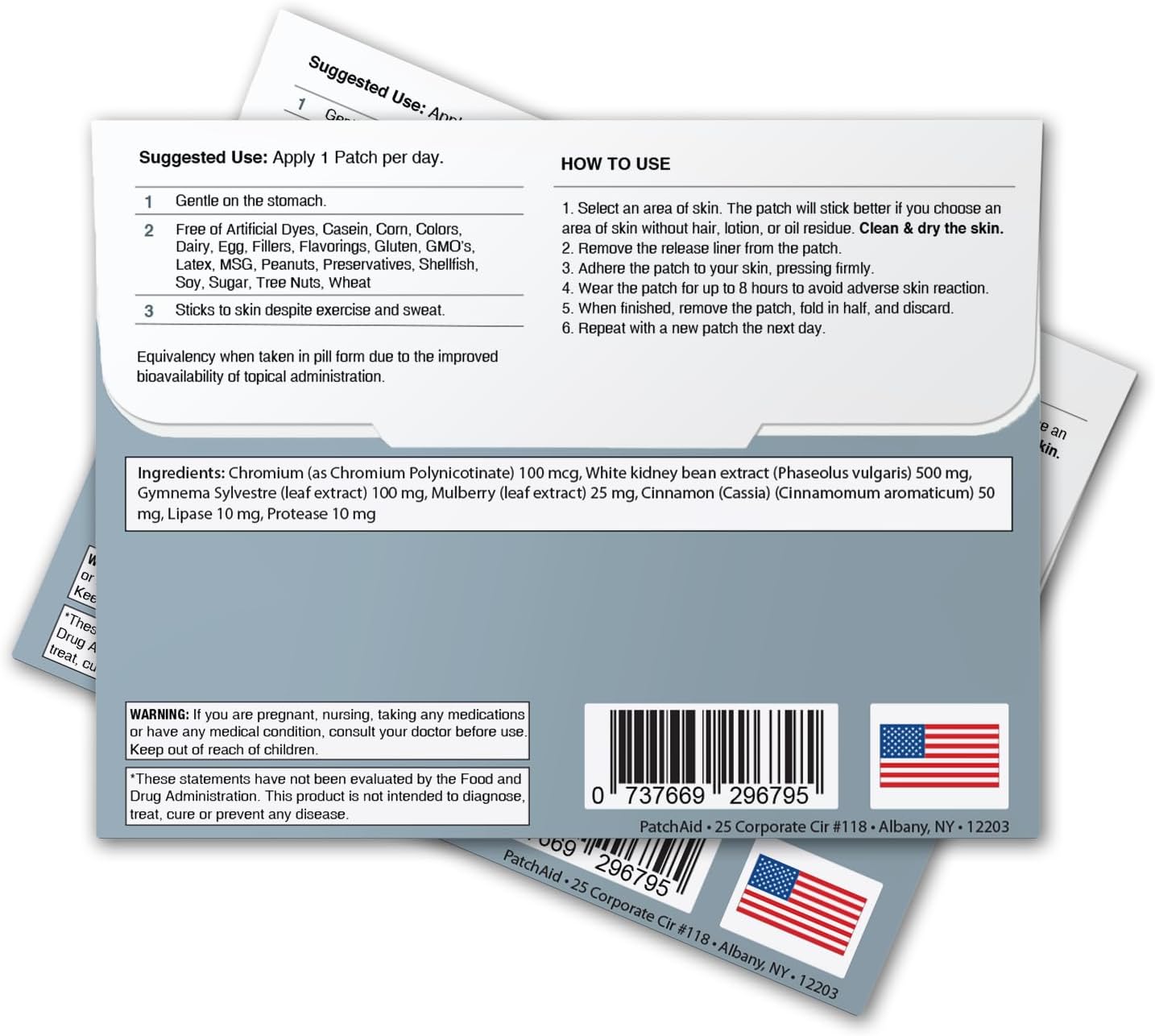 PatchAid Carb Neutralizer Patch 30-Day Supply - Image 3