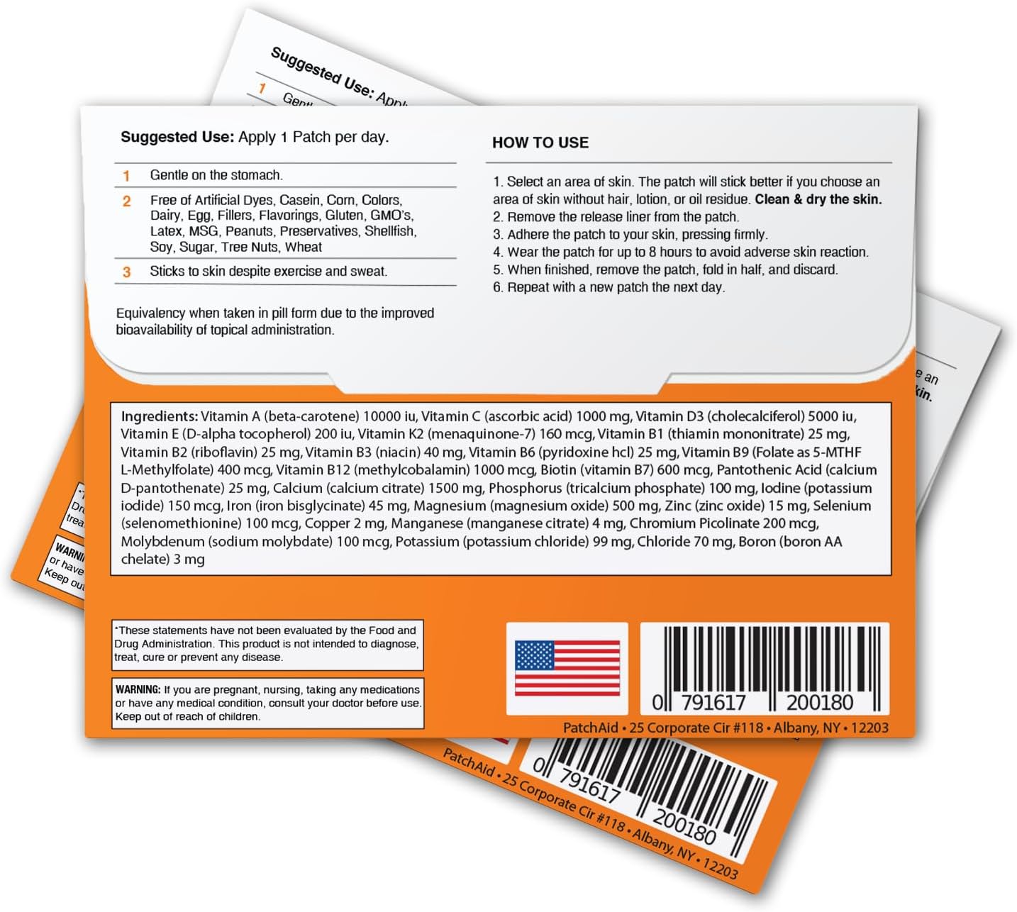 30-Day Complete Vitamin Patch Bundle by PatchAid - Image 3