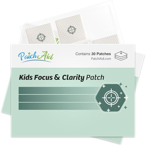 PatchAid Kids Focus & Clarity Topical Patch 30-Day Supply