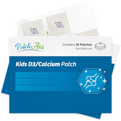 PatchAid Kids D3/Calcium Topical Patch 30-Day Supply