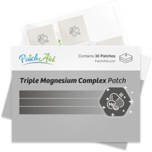 PatchAid Triple Magnesium Complex Topical Patch 30-Day Supply