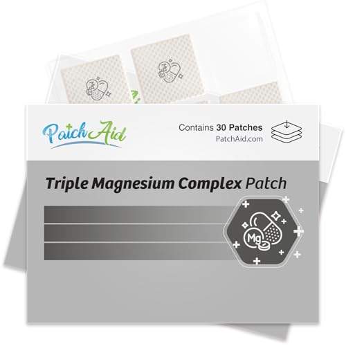 PatchAid Triple Magnesium Complex Topical Patch 30-Day Supply