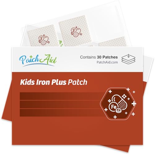 PatchAid Kids Iron Plus Topical Patch 30-Day Supply