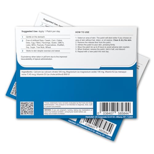 PatchAid Kids D3/Calcium Topical Patch 30-Day Supply - Image 2