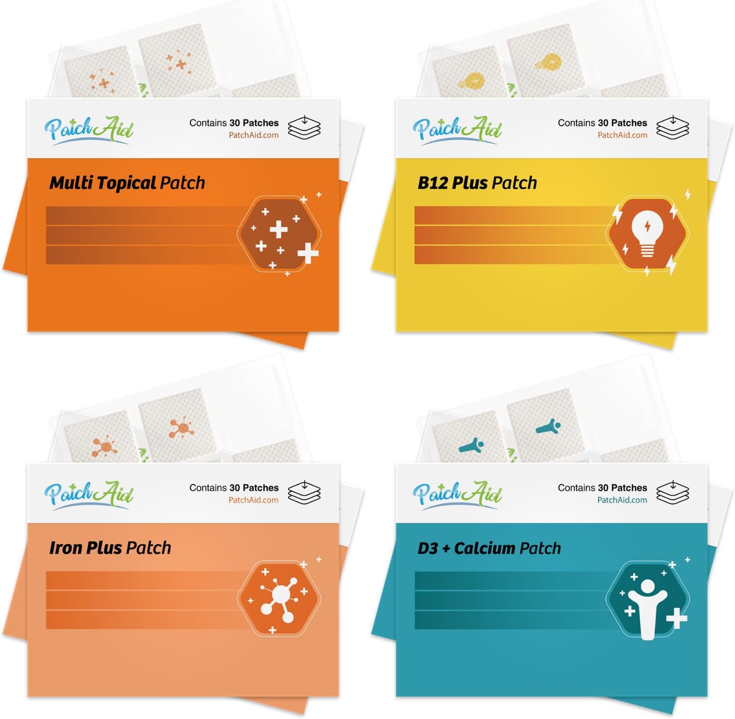30-Day Premium Topical Patch Bundle by PatchAid