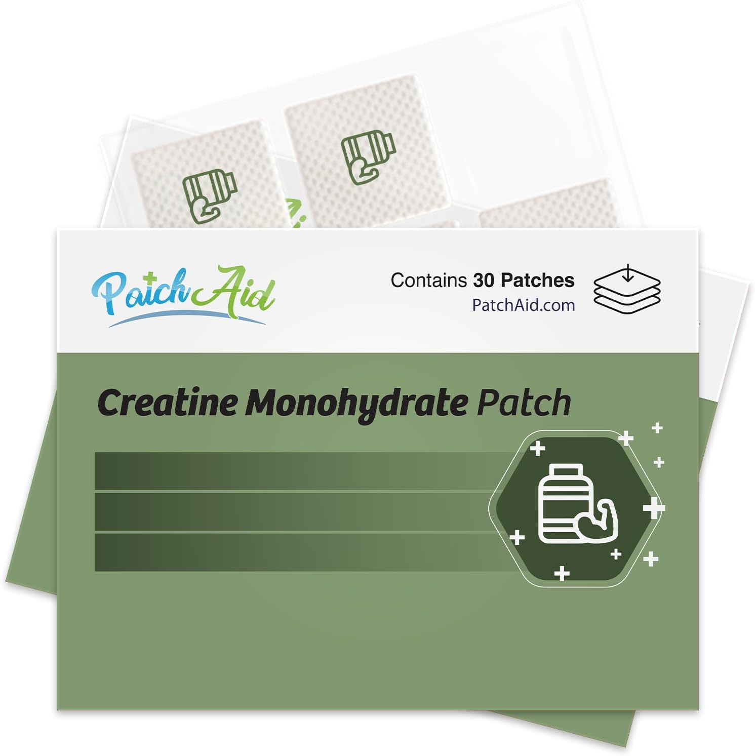 PatchAid Creatine Monohydrate Patch 30-Day Supply