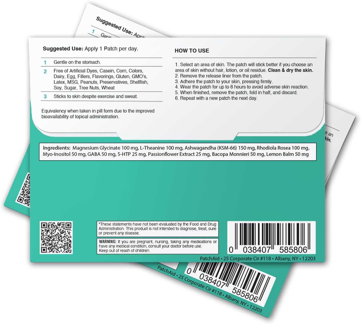 PatchAid MagniCalm Advanced Topical Patch 30-Day Supply - Image 2