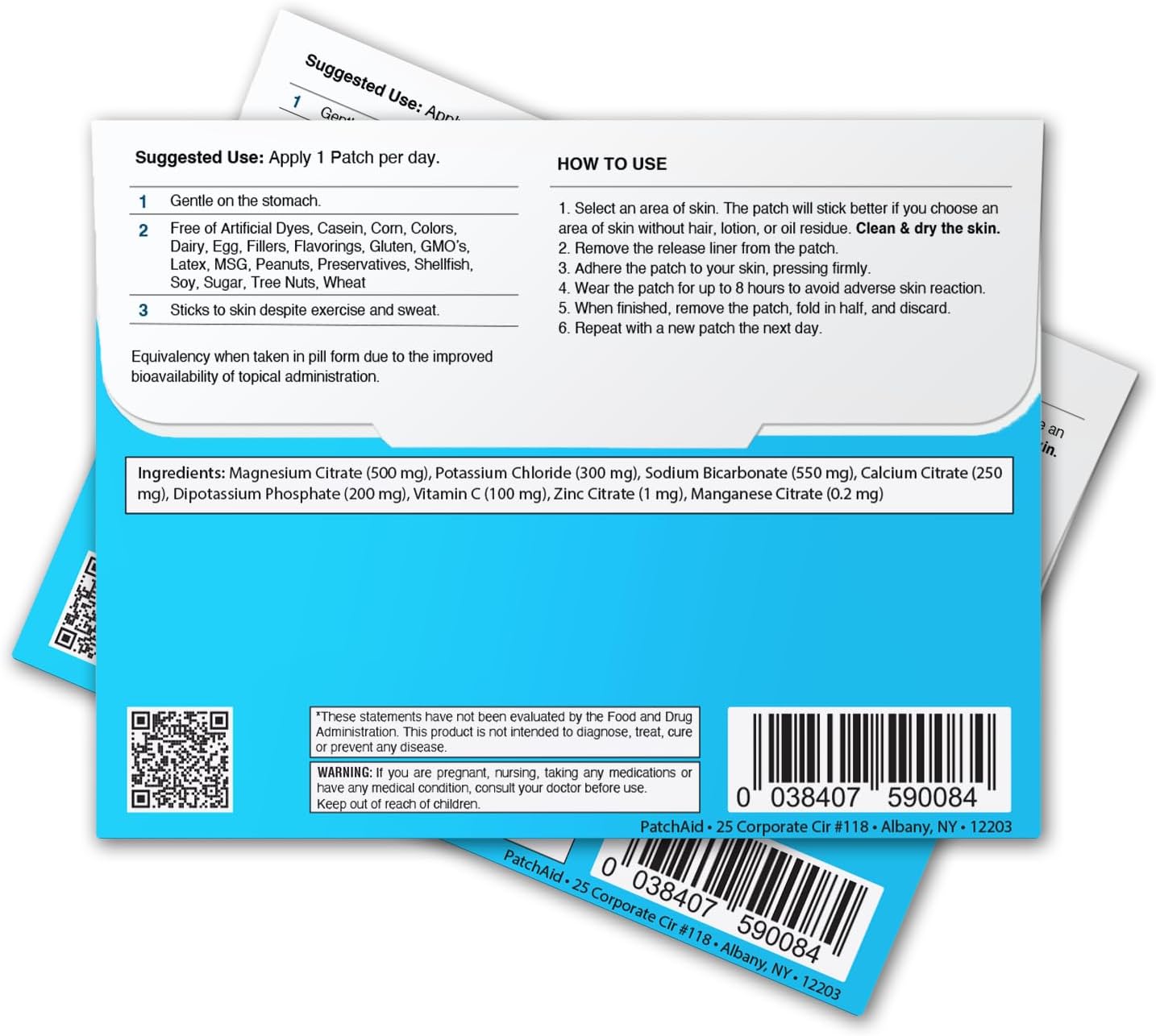 PatchAid Electrolyte Hydration Patch 30-Day Supply - Image 3